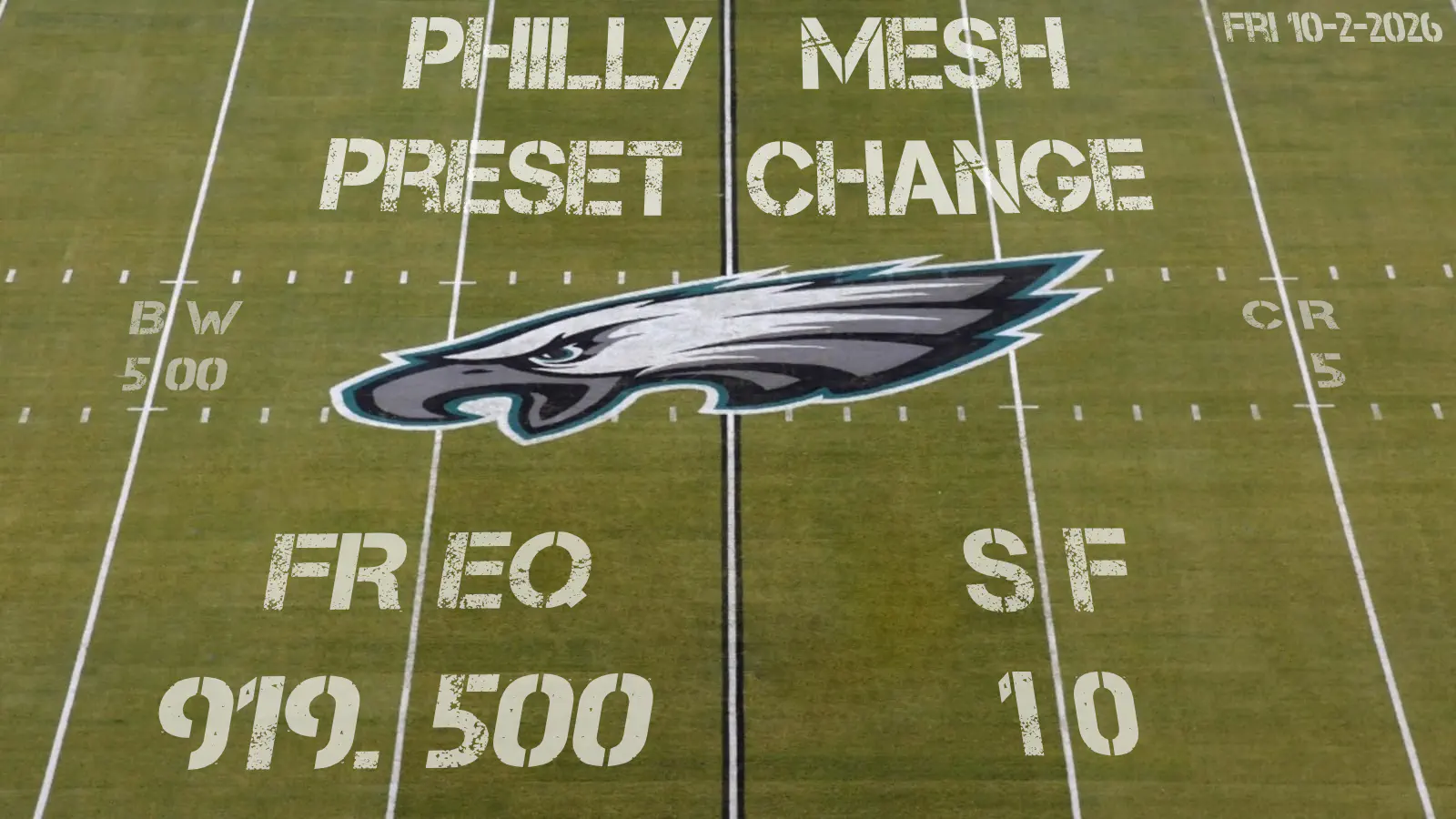 Philly Mesh Frequency Change Summary
