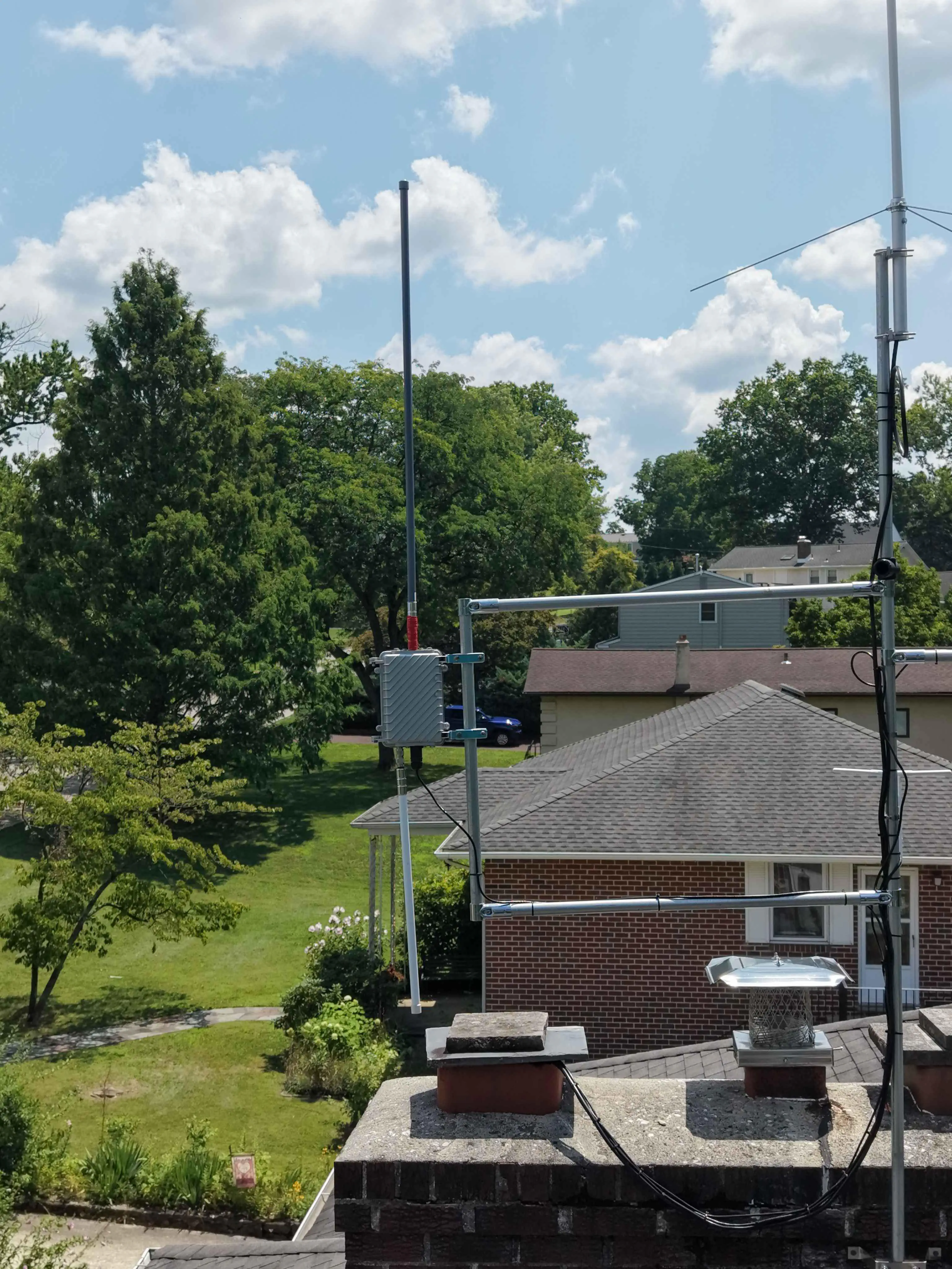 A Node installed on someone’s chimney