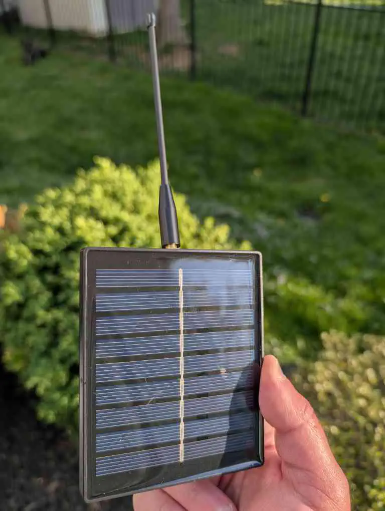 A small solar-powered node